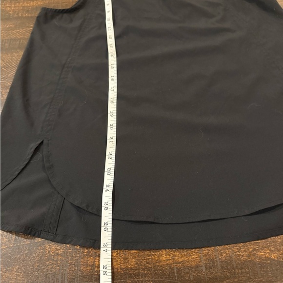 Athleta Black Breezy Tank Sleeveless Athleisure Top Medium - Picture 5 of 7